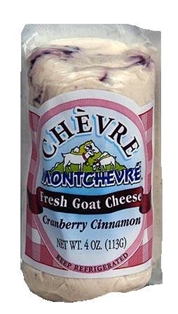 Montchevre Cranberry Cinnamon Log