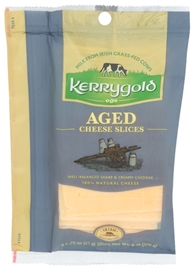 Kerry Gold Sliced Aged Cheddar  (6Oz)