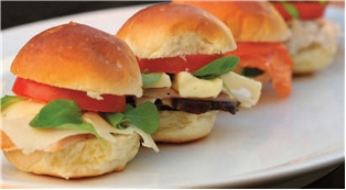 Mini Brioche Sandwiches (1 dz.)