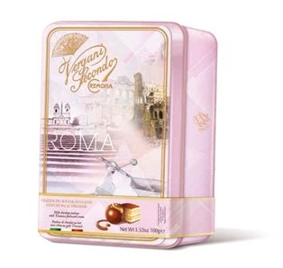 S. Vergani &quot;Roma&quot; Milk Chocolate W/Tiramisu Cream