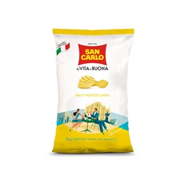 San Carlo Wavy Patatine Chips 1.76oz