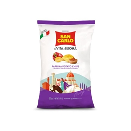 San Carlo Paprika Patatine Chips 1.76oz