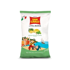 San Carlo Pesto Patatine Chips 1.76oz