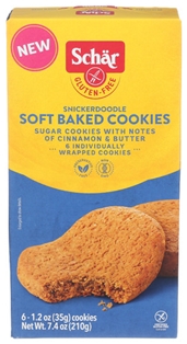 Schar Gluten Free Snickerdoodle Cookie 7.4oz