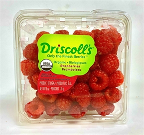 Organic Raspberries Non-Driscoll