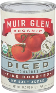 Muir Glen Organic Fired Roasted Diced Tomatoes (14.5oz)