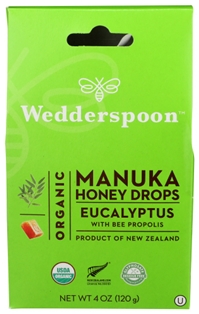 Wedderspoon Drop Manuka Eucalptus 4oz