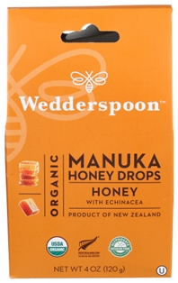 Wedderspoon Drop Manuka Honey 4oz