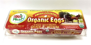 Ecomeal Organic Medium Brown Eggs