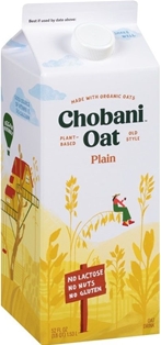 Chobani Plain Oat Milk (52 oz)