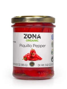 Zona Organic Piquillo Peppers (185g)