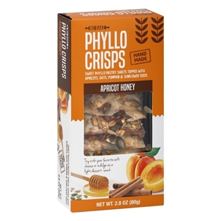 Nu Bake Phyllo Crisp Apricot Honey 2.8oz