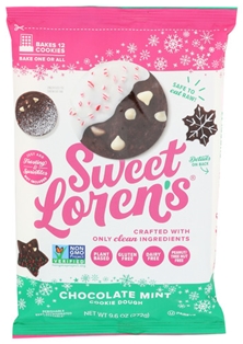 Sweet Lorens Chocolate Mint Cookie Dough 9.6oz