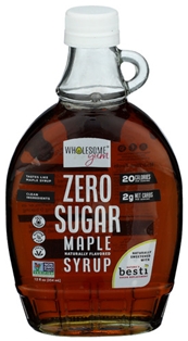 Wholesome Yum Zero Sugar Maple Syrup 12oz