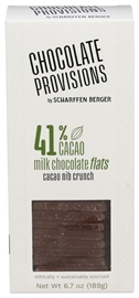 Scharffen Berger Chocolate Nibs Flats 6.3oz