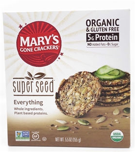 Mary&#39;s Gone Organic Superseed Everything Crackers (5.5oz)