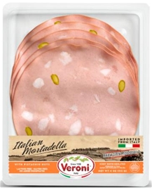 Veroni Italian Mortadella with Pistachio Nuts (4oz)