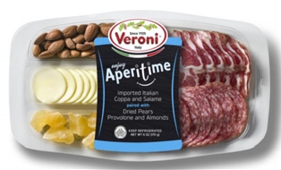 Veroni Aperitime Coppa, Salame, Pears, Provolone &amp; Almonds