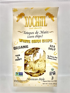 Xochitl Chips Corn White Organic w/ Sea Salt