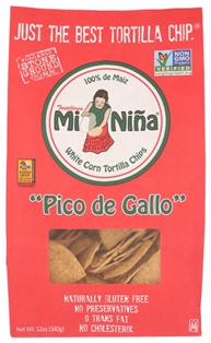 Mi Nina Pico de Gallo Tortilla Chip (12oz)