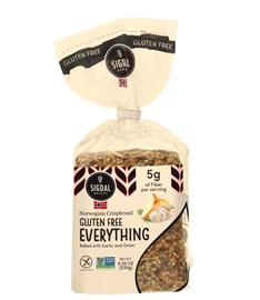 Sigal Gluten Free Everything Crispbread (8.29oz)