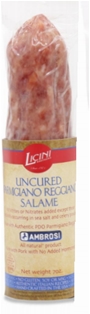 Licini Uncured Salame with Parmigiano Reggiano 7oz