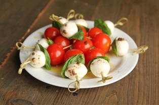 Mozzarella Boccocini Skewers